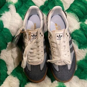 Adidas Denim Samba Sneakers